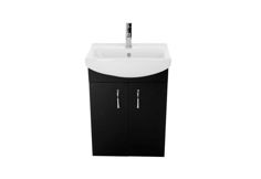 Mynd af NORTIQ Odessa baðskápur m. handlaug 74x54,6x38,5cm