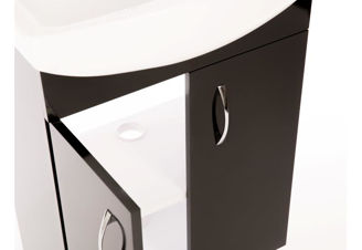 Mynd af NORTIQ Odessa baðskápur m. handlaug 74x54,6x38,5cm