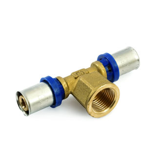 Mynd af Álpex Press Múffu-Té 20 x      1/2" x 20mm