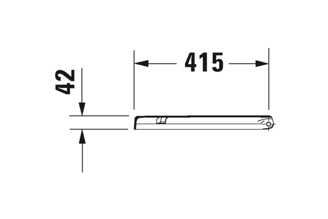 Mynd af Duravit Starck 3 hæglokandi salernisseta