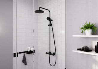 Mynd af Hansgrohe Vernis Blend Sturtusett Svart matt