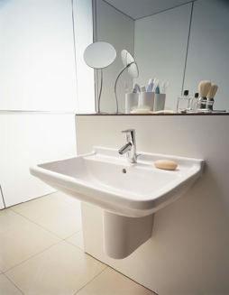 Mynd af Duravit Starck 3 vegghandlaug 50x36cm