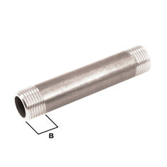 Mynd af Skrúfbútur      1/2" - 40mm Króm