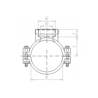 Mynd af Borbaula m/styrkingu 1" x 50mm
