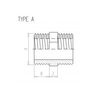 Mynd af PVC Brjóstnippill 1/4"