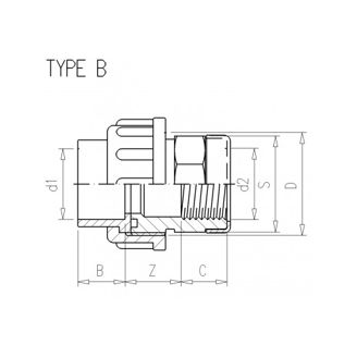 Mynd af PVC Union 110 x 4"
