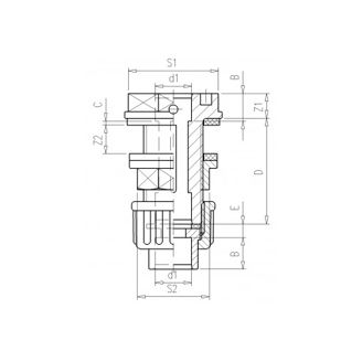 Mynd af PVC Tankatengi m/Union 2"