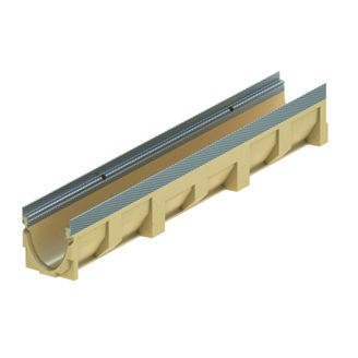 Mynd af ACO Niðurfall Renna V100 1m c250