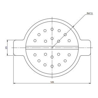 Mynd af ACO Sigti f/ H80 og H100 rennur