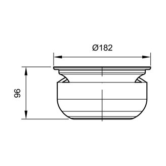 Mynd af ACO Vatnslás IA218 Ryðfrítt