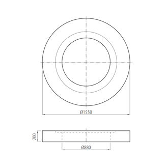Mynd af ACO Forsteypt álagsdreifing D400