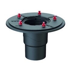 Mynd af ACO Niðurfall Passavant Spin DN100 90°