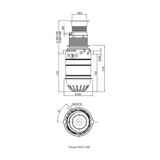 Mynd af ACO Olíuskilja Oleopator-P-10/1000NS