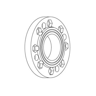 Mynd af Flangs fyrir neðanjarðarhana DN 50-80